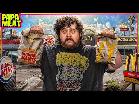 Ranking EVERY Fast Food Burger…