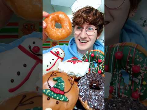 Ranking Korean Krispy Kreme Christmas Donuts!
