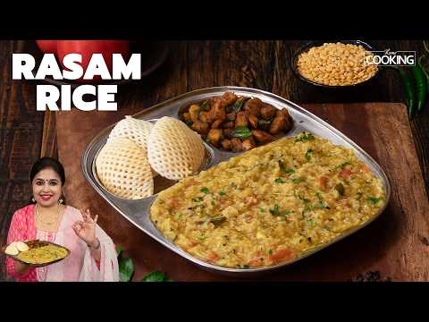 Rasam Rice Recipe | One Pot South Indian Meal | Lunch Ideas Under 15 Min
