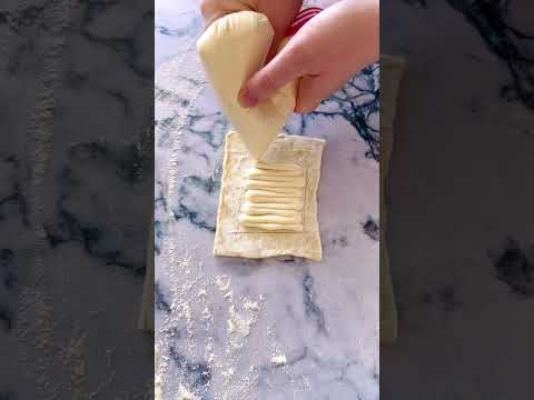 Raspberry Cream Cheese Danishes✨ #recipe #breakfast #brunch #fruit #pastry #danish #raspberry #yummy