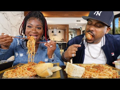 READING YOUR DMS! PLEASE PROTECT YOUR CHILDREN! SPAGHETTI DINNER MUKBANG!