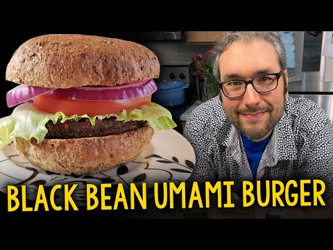 Recipe: Brian’s Black Bean Umami Burger [Version 1.0] (Plant-Based, Vegan)