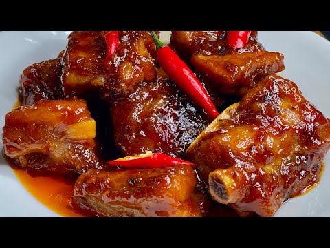 Recipe For Pork Ribs | PORK BARBECUE IN A PAN