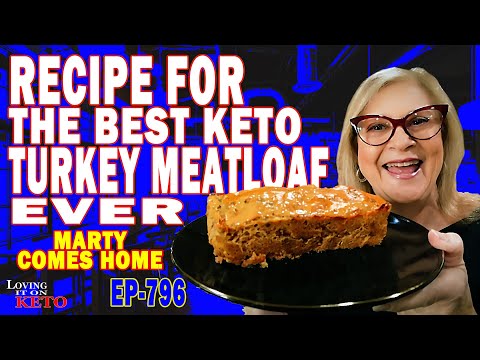 Recipe for the best keto turkey meatloaf ever – Marty comes home #turkeymeatloaf,#ketochow,#recipes