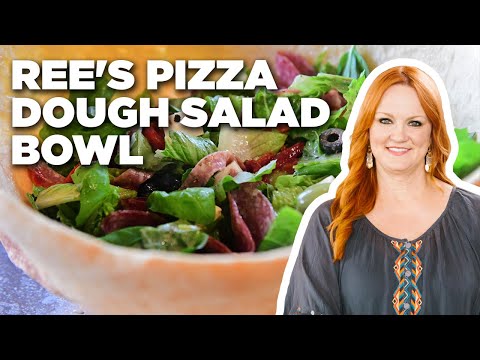 Ree Drummond's Pizza Dough Salad Bowl | The Pioneer Woman | Food Network