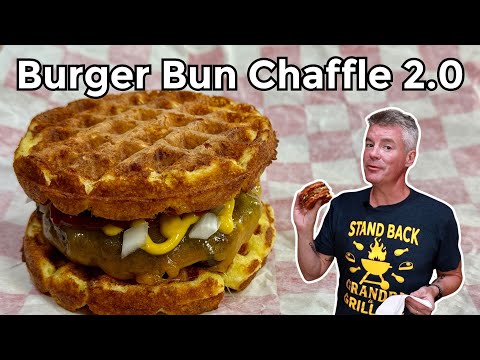 Return of the Burger Bun Chaffle – Sturdy Yet Soft and Oh So Good