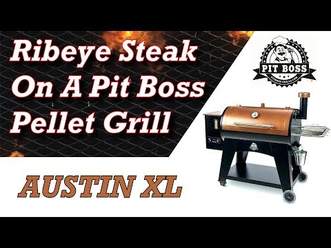 Ribeye Steak On A Pit Boss Pellet Smoker Grill – Austin XL – OMG!