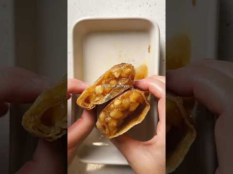 Rice paper apple pie (gluten-free)