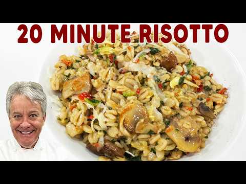 Risotto in Just 20 Minutes (Orzotto)! | Chef Jean-Pierre