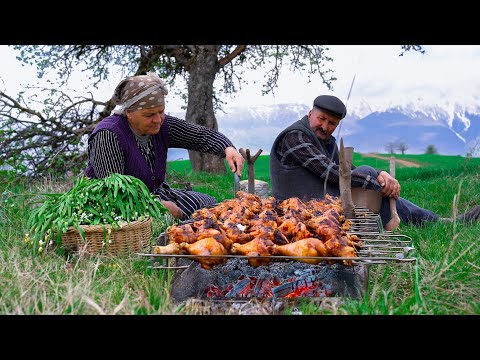 Roasted Chicken Legs with Garden Veggies | Homestyle Recipe