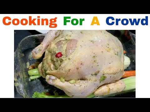 Roasted Chicken With Savory Cranberry Stuffing for the Holidays