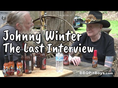 Rock Legend Johnny Winter, his last interview