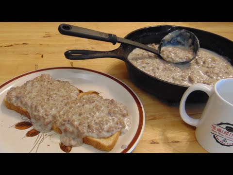 S O S – Hamburger Gravy – Feed 12 People With 1lb. Ground Beef – The Hillbilly Kitchen