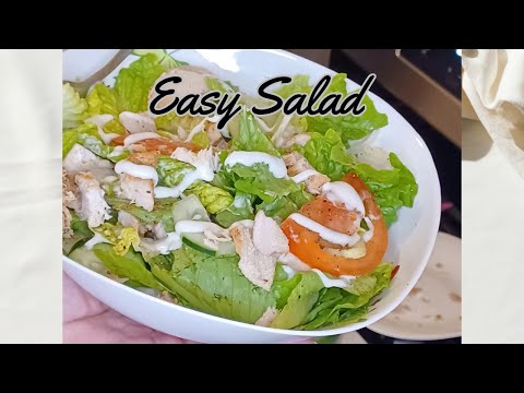 Salad | Chicken Salad Recipe | saladrecipe, cold work lunch ideas, light dinners ideas