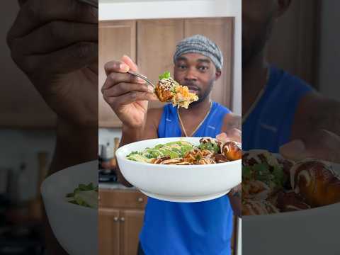 Salmon and Rice Bowl #onestopchop #salmonbowl