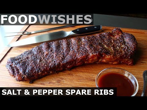 Salt & Pepper Spare Ribs – Food Wishes