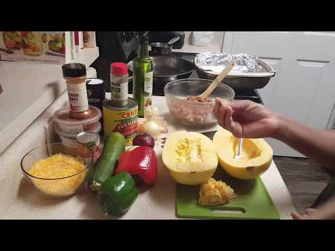 Scrumptious Spaghetti Squash Dinner