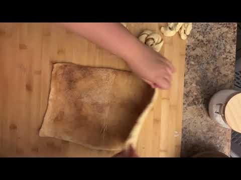 Shaping and Finishing Danish dough