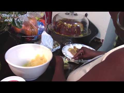 Sheila's Quick and Easy Steak Tomatoes With Okra Stuffed Potatoes