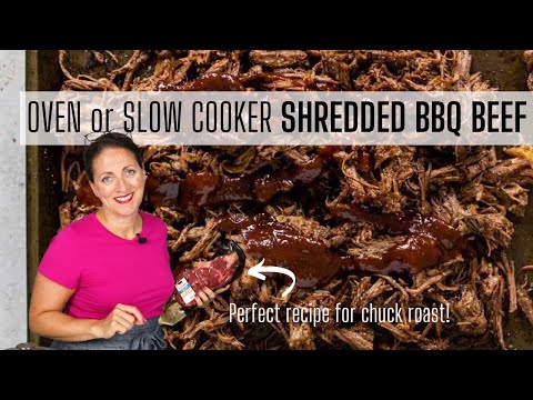 Shredded BBQ Beef | Oven Braised – Perfect for BBQ Beef Sandwiches
