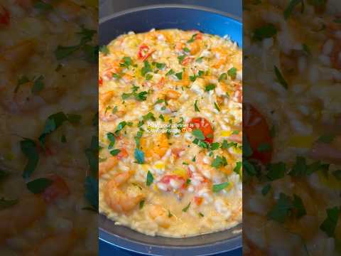 SHRIMP RISOTTO 🍤 | RECIPE BELOW 👇🏼