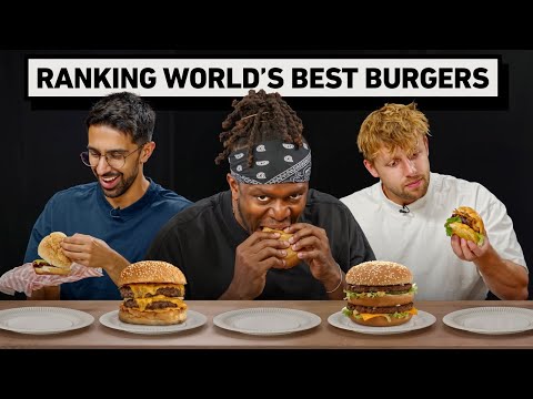 SIDEMEN RANK THE WORLD'S BEST BURGER