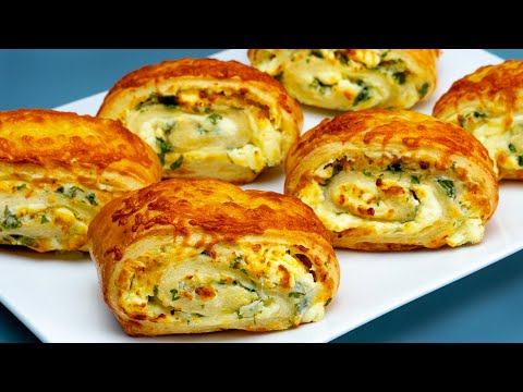 Simpler than you imagine. Brilliant appetizer recipe from puff pastry