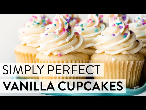 Simply Perfect Vanilla Cupcakes | Sally's Baking