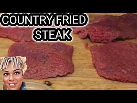 Slap Ya Mama Cube Steak with Homemade Gravy Recipe |Cast Iron Skillet Country Fried Steak Recipe