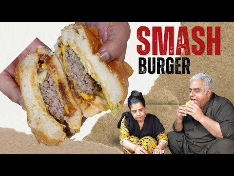 Smash Burger | Smash Patty | Fried Onion Smash Burger | Burger Recipe