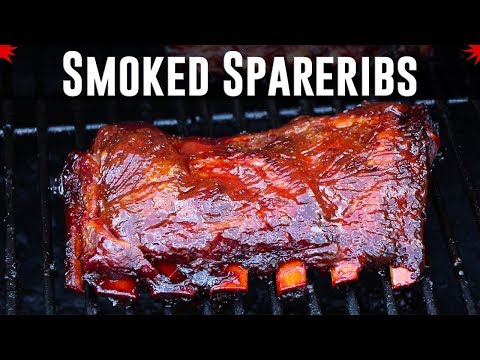 Smoked Spareribs Using The 3-2-1 Method On The Offset Smoker