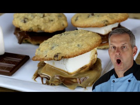 S'mores Chocolate Chip Cookies | FunFoods
