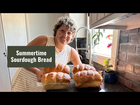 Soft Sourdough bread recipe, Sourdough Hacks for Summertime baking