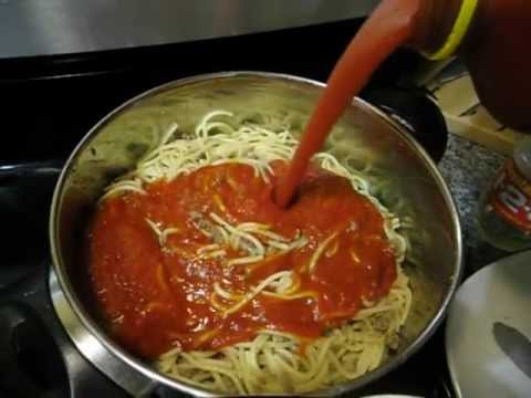 SPAGHETTI DINNER FAIL