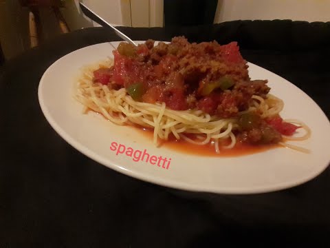 Spaghetti Dinner gerome's way