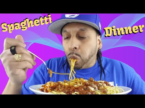 Spaghetti Dinner Mukbang