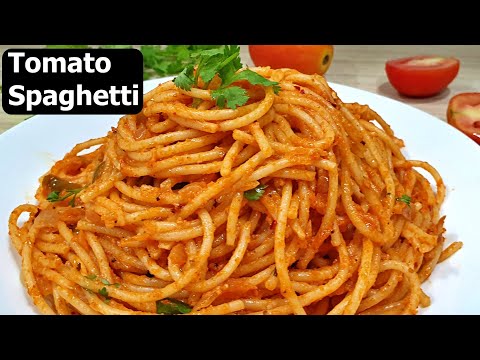 Spaghetti in Tomato Sauce – Basic Tomato Spaghetti Recipe