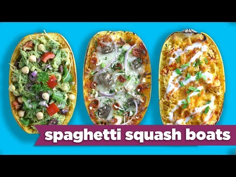 Spaghetti Squash Boats – Easy Meal Prep Healthy Dinner Recipes! – Mind Over Munch