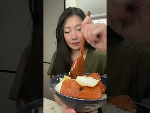 spam, eggs & rice – comfort in a bowl #shorts