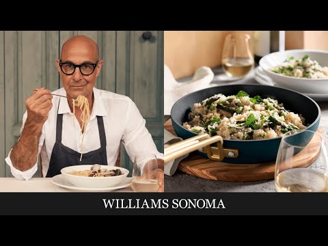 Stanley Tucci Makes Asparagus Risotto | Tucci™ by GreenPan™ Exclusively at Williams Sonoma