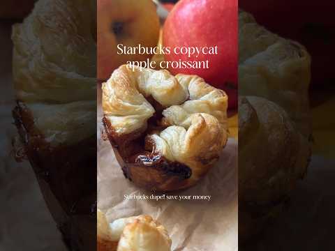 Starbucks copycat apple croissants #recipe #baking