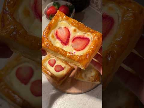 Strawberry danish #recipe