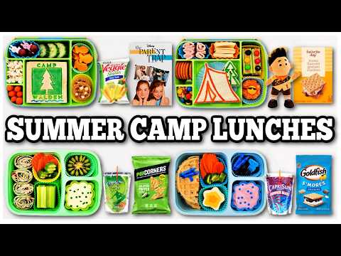 Summer Camp Lunch Ideas: Fun, Easy & SO Colorful! 🌞 Bunches of Lunches
