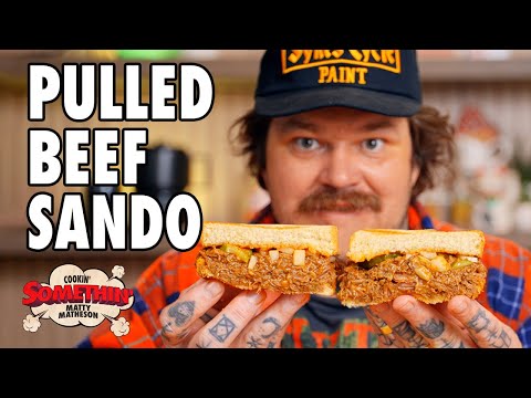 Summertime BBQ Pulled Beef Sandwiches | Cookin' Somethin'
