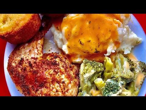 Sunday Dinner Vlog/Roasted Chicken