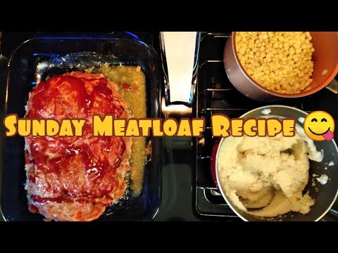 Sunday Meatloaf Recipe 🙏