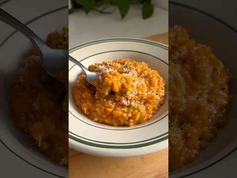 super creamy tomato risotto