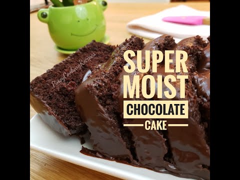 Super Moist Chocolate Cake  with Best Chocolate Frosting