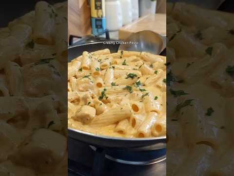 Super Quick, Easy, and Delicious Chicken Pasta!  free can of spices on £15 spend, link in BIO#shorts