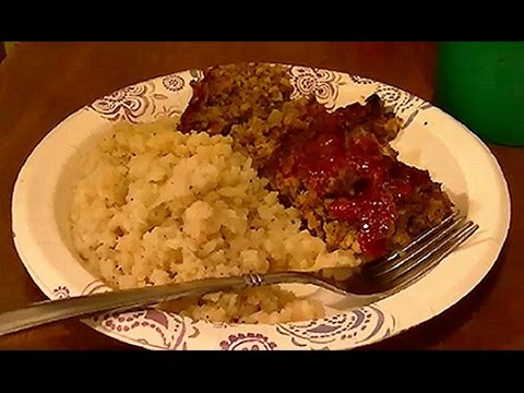 "Talking and Cooking"  2-22-15  Recipe for Spicy Meatloaf & Diabetes Discussion plus SNOW